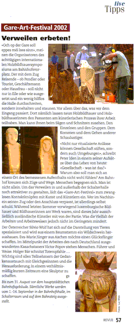 Gare Festival Luxembourg 2002