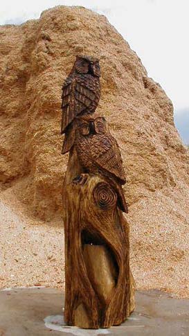 Kettens�gen Skulptur